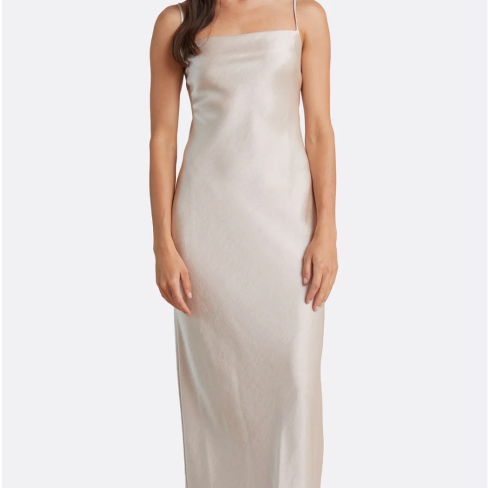 Bec + Bridge THE DREAMER TIE DRESS Sand